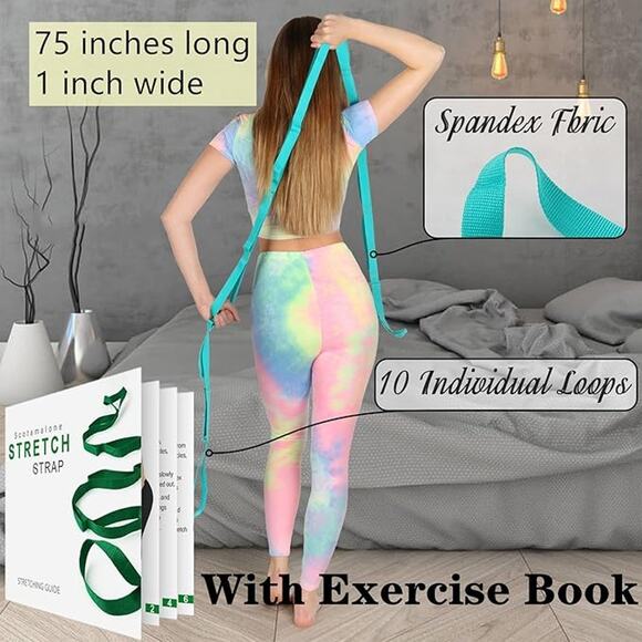 Scotamalone Stretch Strap w/ Instructional Guide - Picture 4 of 5